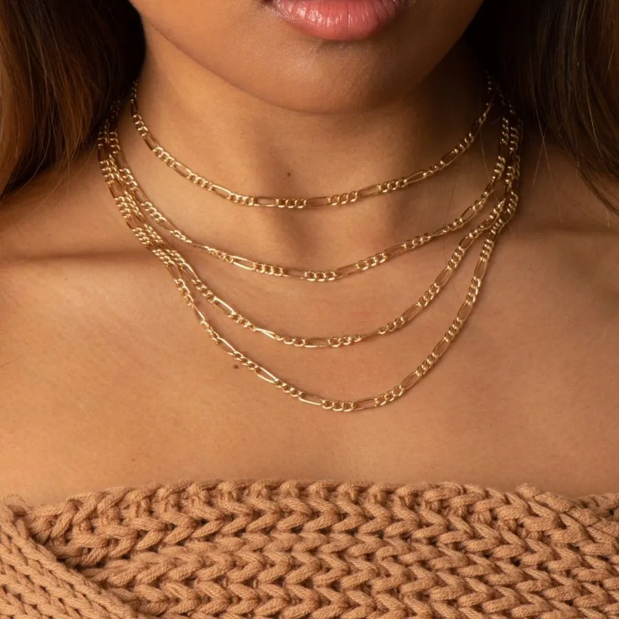 Figaro Chain Necklace