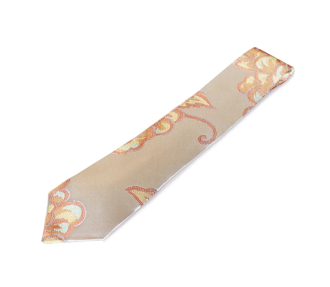Floral Skinny Tie