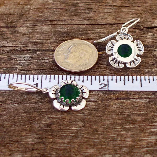 Flowers in Sterling Silver Necklace
