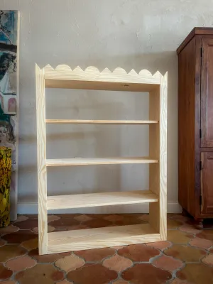 Folk Art Style Pine Shelf