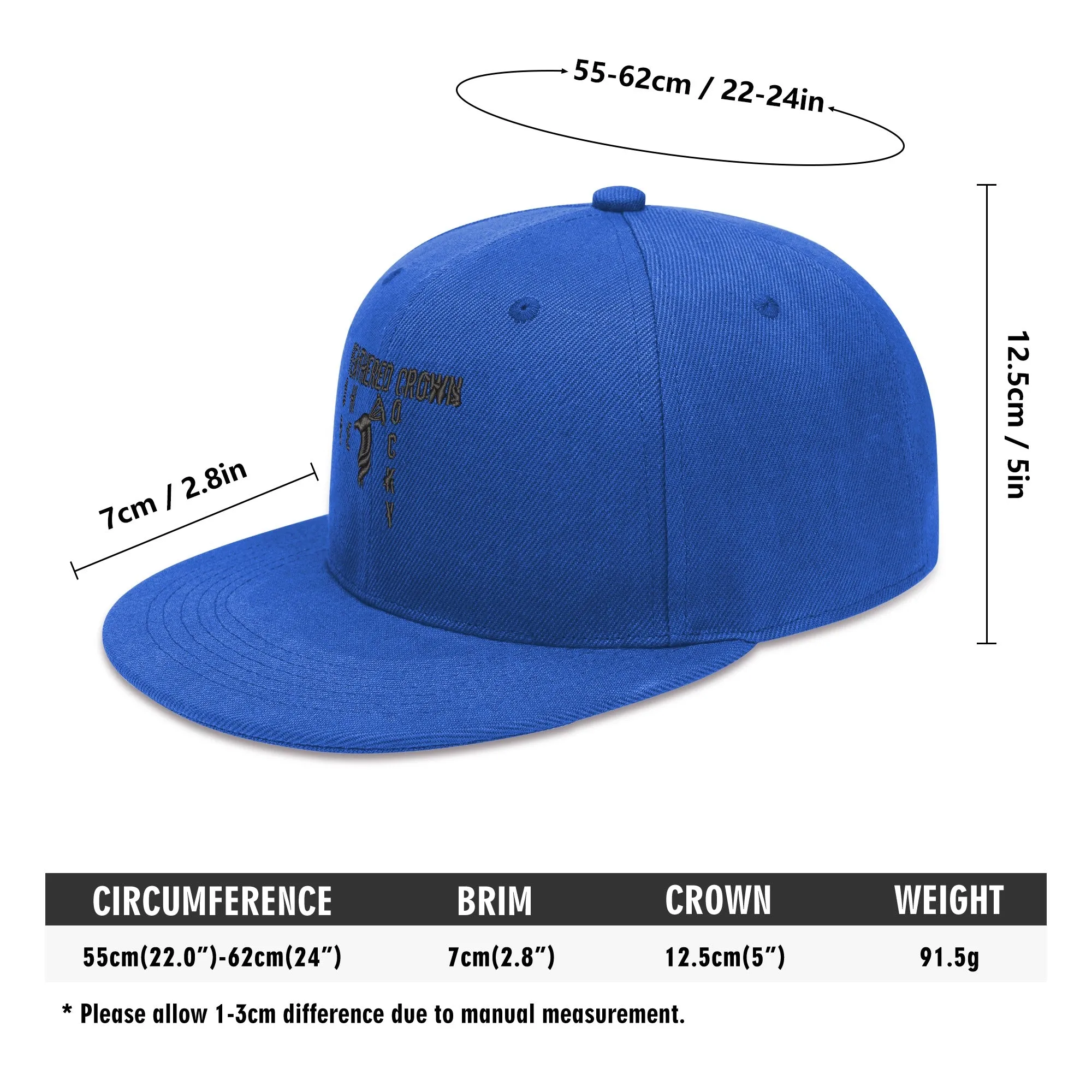 Four Sides Embroidered For The Cocky FC Hats