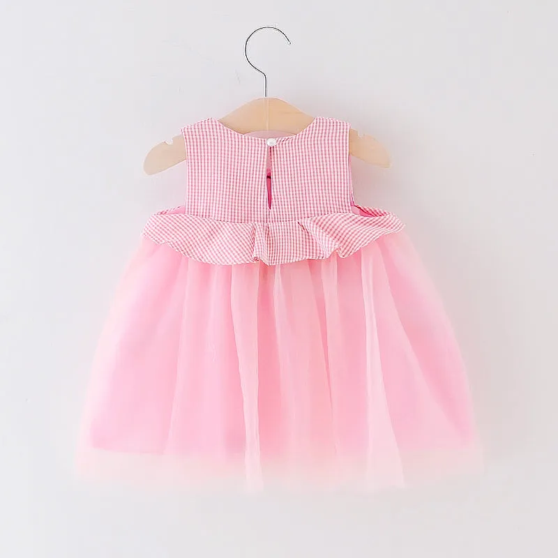Girls Limited Edition Soft Cotton Top with Lace Dress
