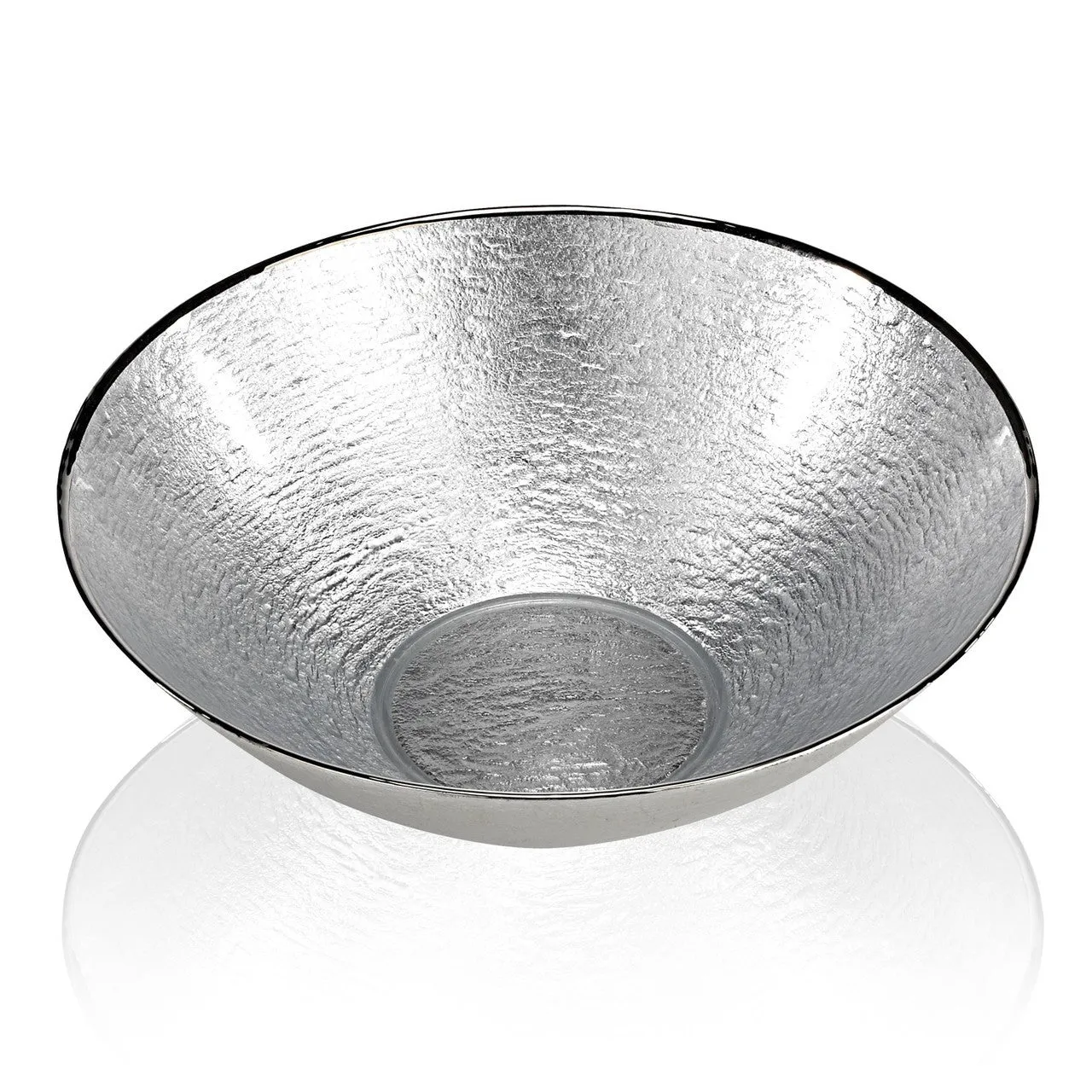 Glamour Silver Leaf  Bowl