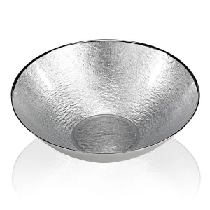 Glamour Silver Leaf  Bowl