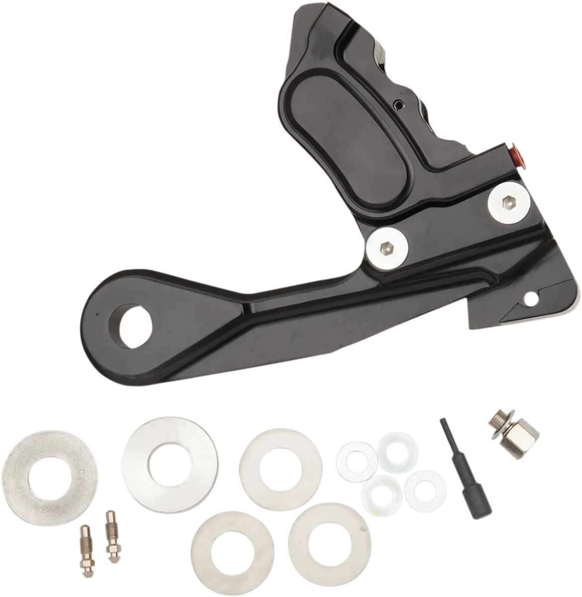 GMA Engineering GMA-402STMSB Millenium Series 4-Piston Rear Brake M-Caliper - Smooth Black