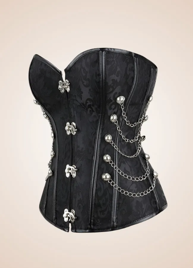 Gothic Chain Steampunk Corset