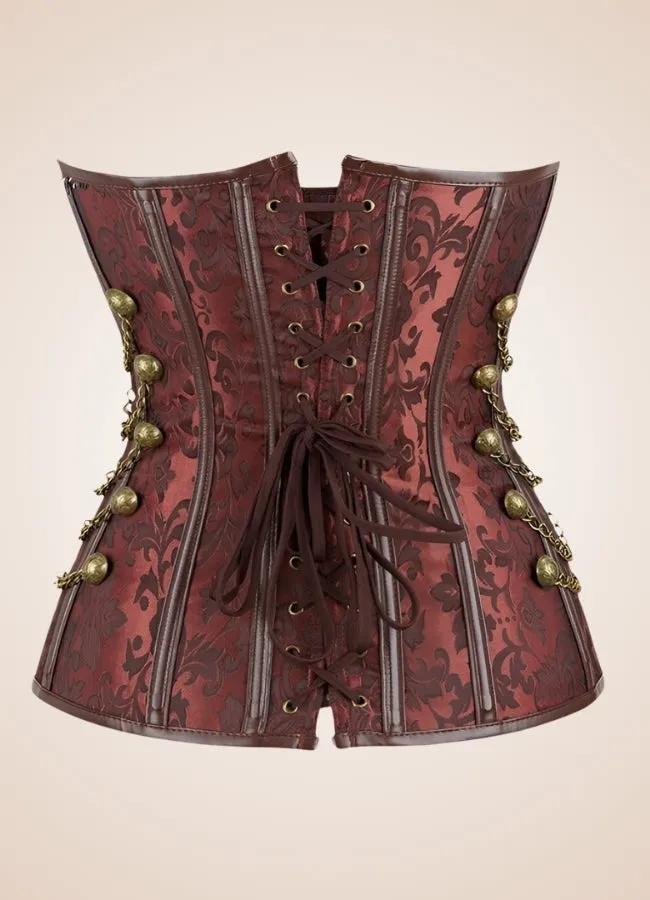 Gothic Chain Steampunk Corset