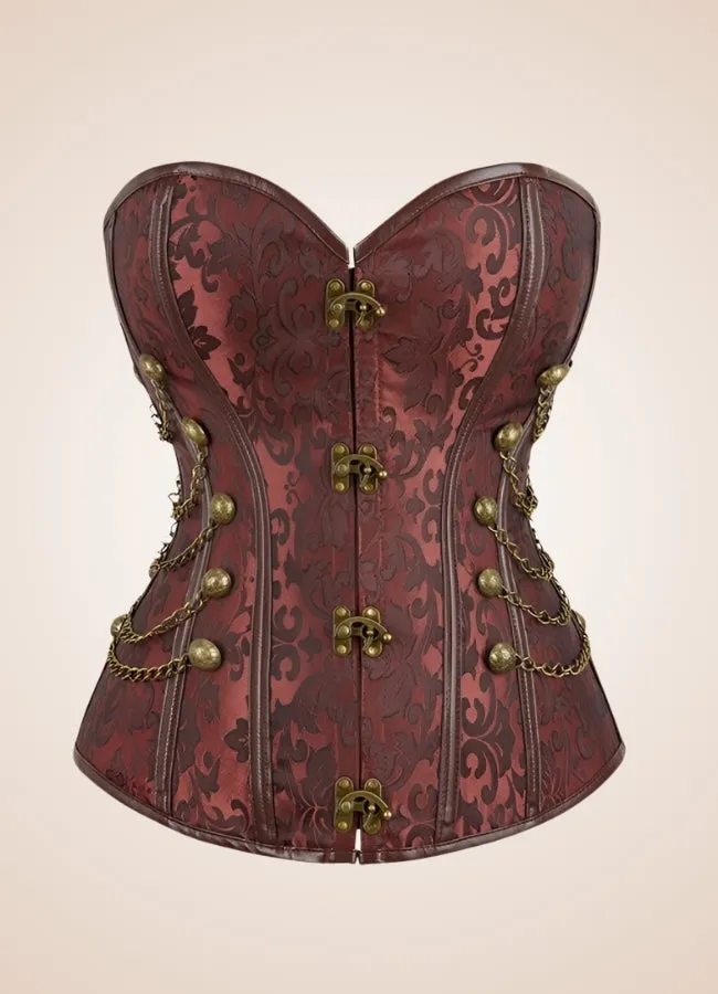 Gothic Chain Steampunk Corset