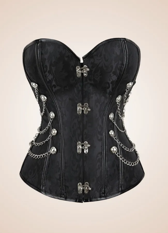 Gothic Chain Steampunk Corset