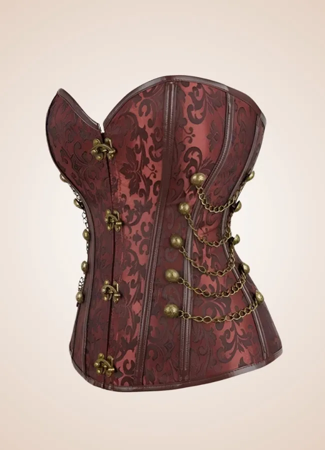 Gothic Chain Steampunk Corset