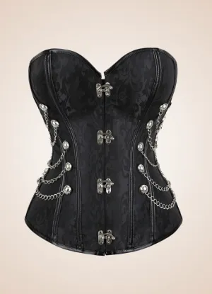 Gothic Chain Steampunk Corset