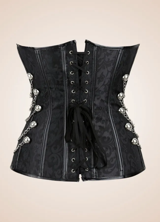 Gothic Chain Steampunk Corset