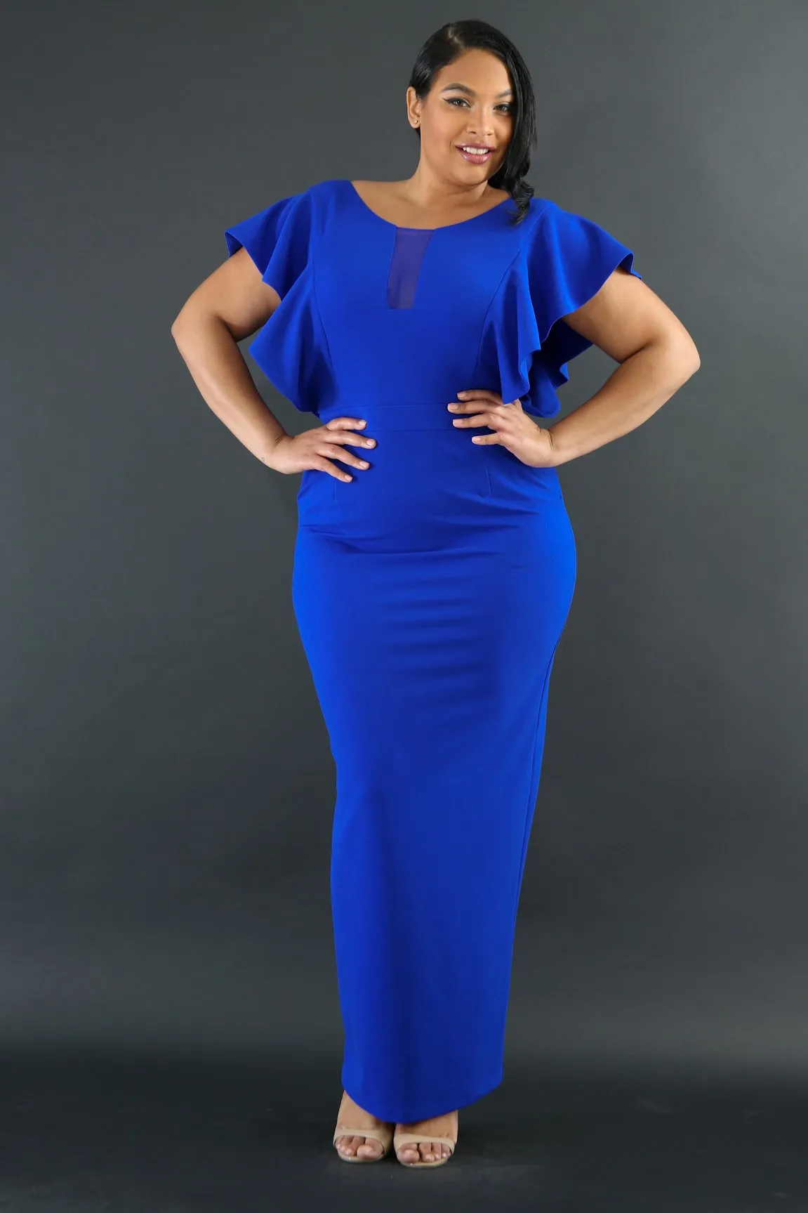 Gracely Flare Maxi Dress
