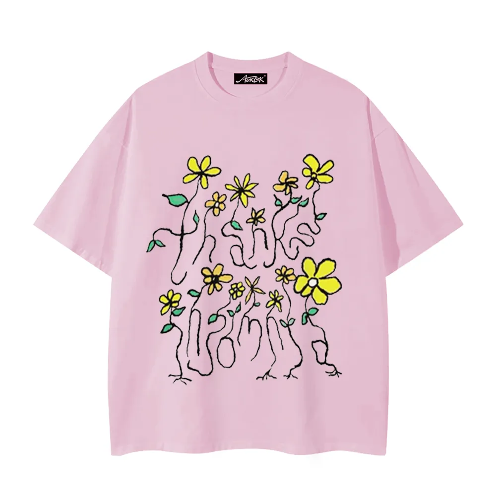 Graffiti Yellow Flowers T-Shirt
