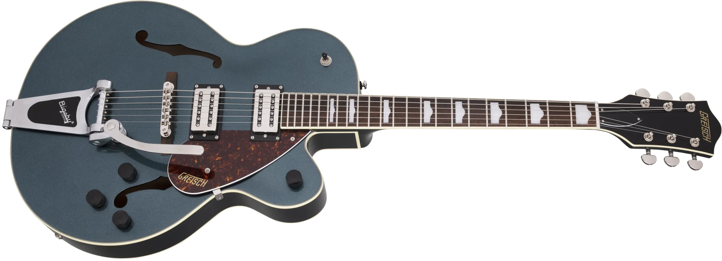 Gretsch G2420T Streamliner™ Hollow Body with Bigsby®, Broad'Tron™ BT-2S Pickups, Laurel Fingerboard, Gunmetal