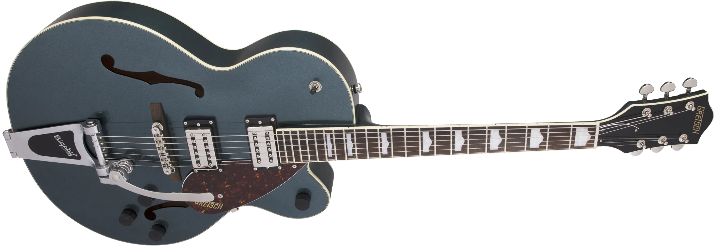 Gretsch G2420T Streamliner™ Hollow Body with Bigsby®, Broad'Tron™ BT-2S Pickups, Laurel Fingerboard, Gunmetal