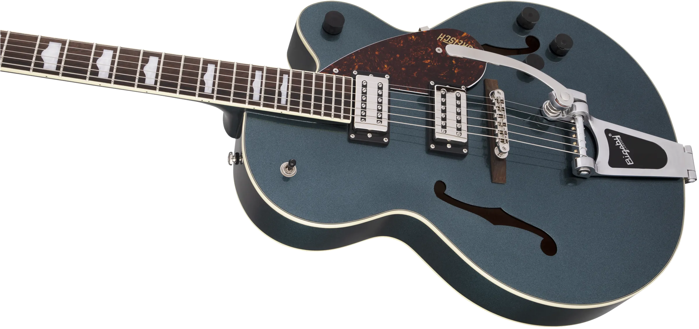 Gretsch G2420T Streamliner™ Hollow Body with Bigsby®, Broad'Tron™ BT-2S Pickups, Laurel Fingerboard, Gunmetal