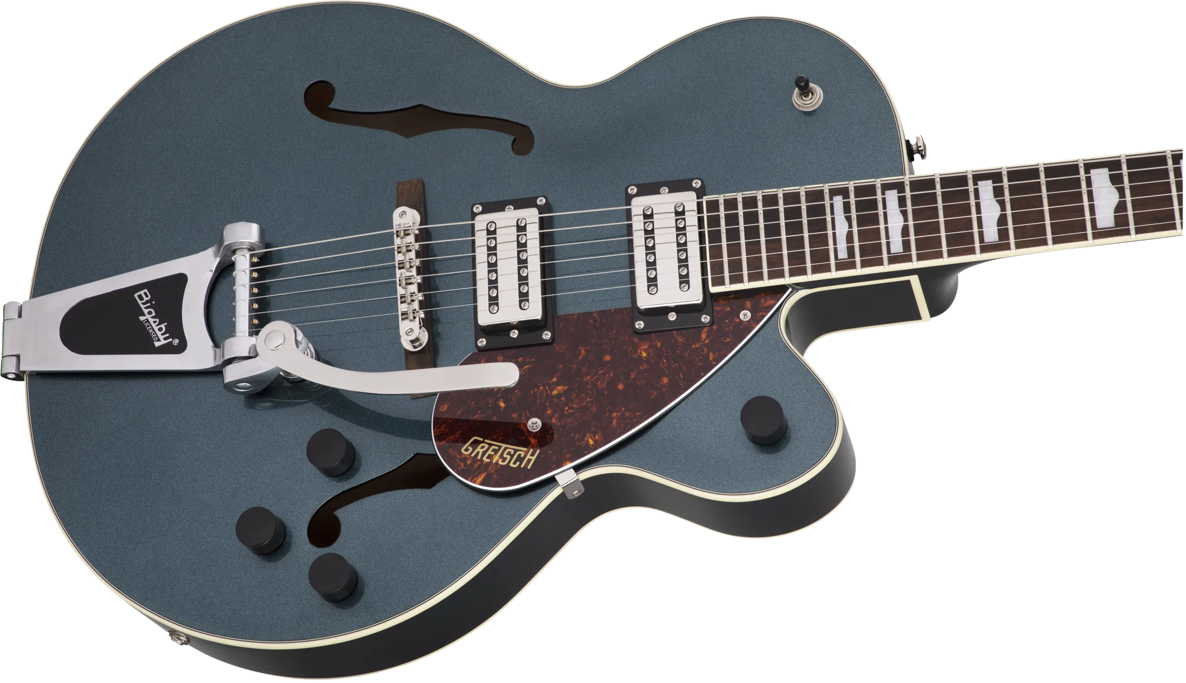 Gretsch G2420T Streamliner™ Hollow Body with Bigsby®, Broad'Tron™ BT-2S Pickups, Laurel Fingerboard, Gunmetal