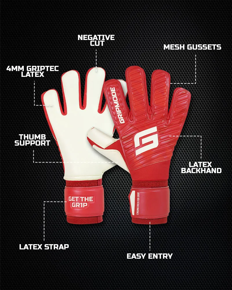 Gripmode Classic Red Negative Cut