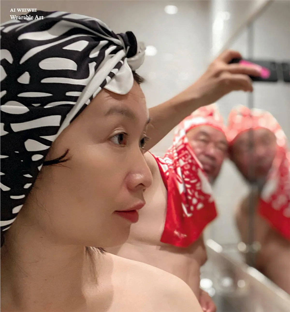 Haircut Scarf by Ai Weiwei