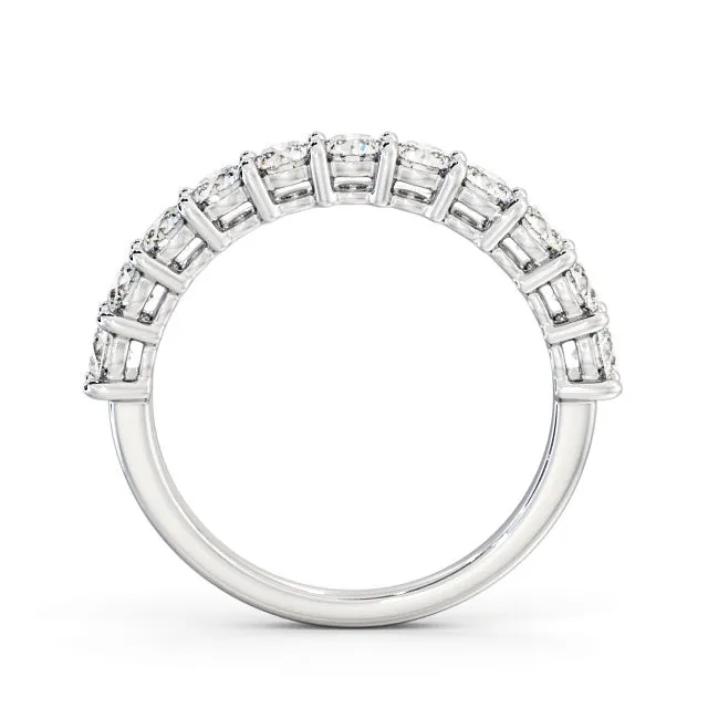 Half Eternity Ring, Round Cut Classic Design