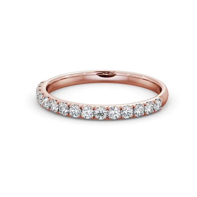Half Eternity Ring, Round Cut Classic Design