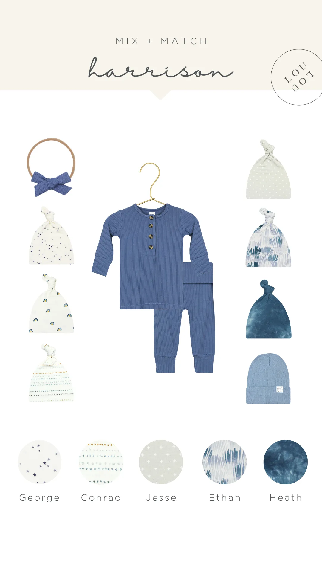 Harrison Ribbed Top Knot Hat