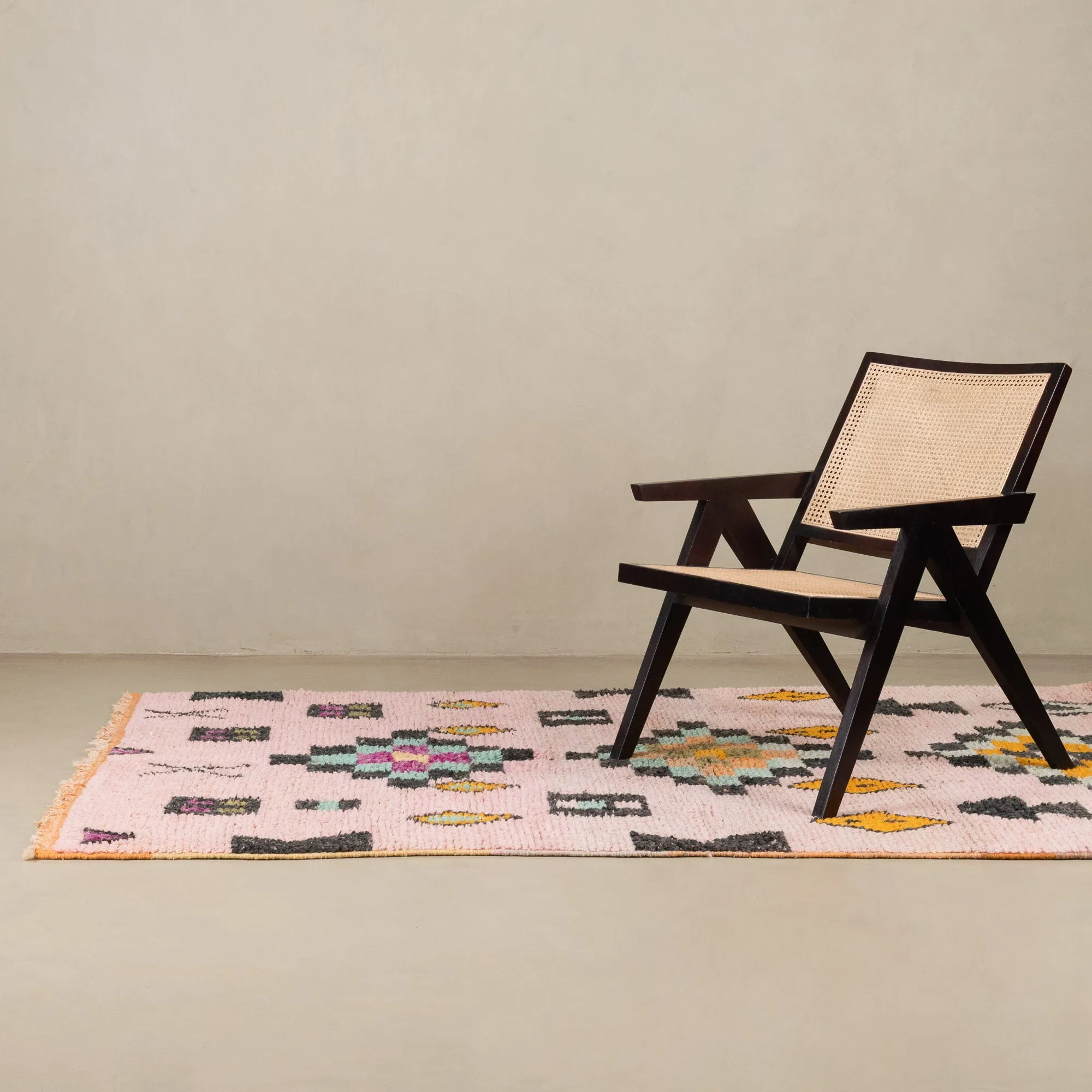 Hella - vintage boujad rug