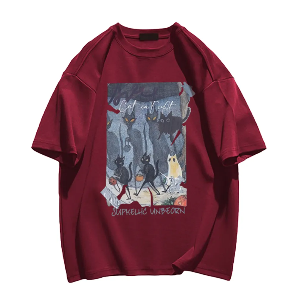 High Street Cat Shadow Ghost T-Shirt