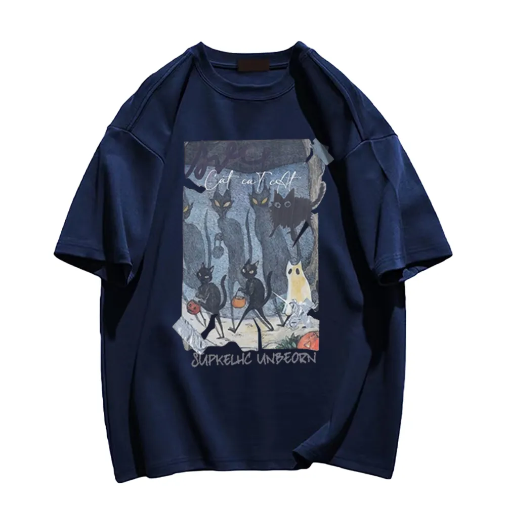High Street Cat Shadow Ghost T-Shirt