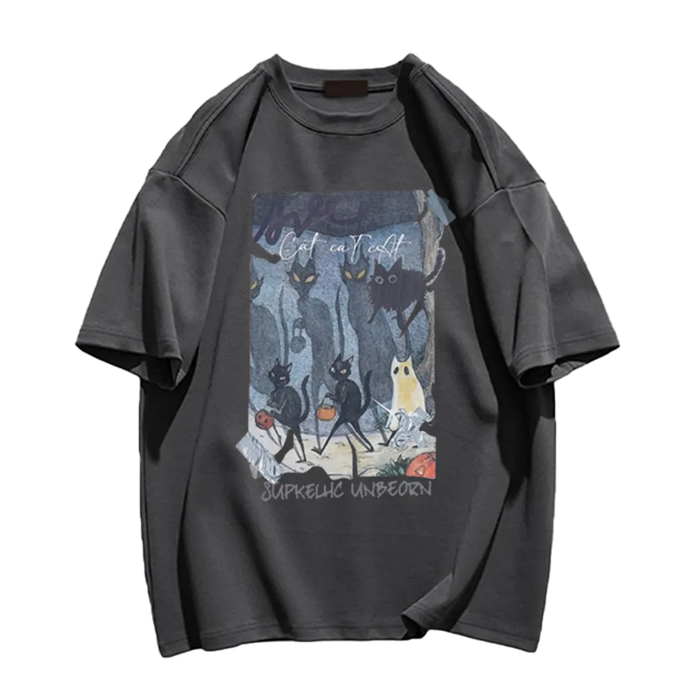 High Street Cat Shadow Ghost T-Shirt