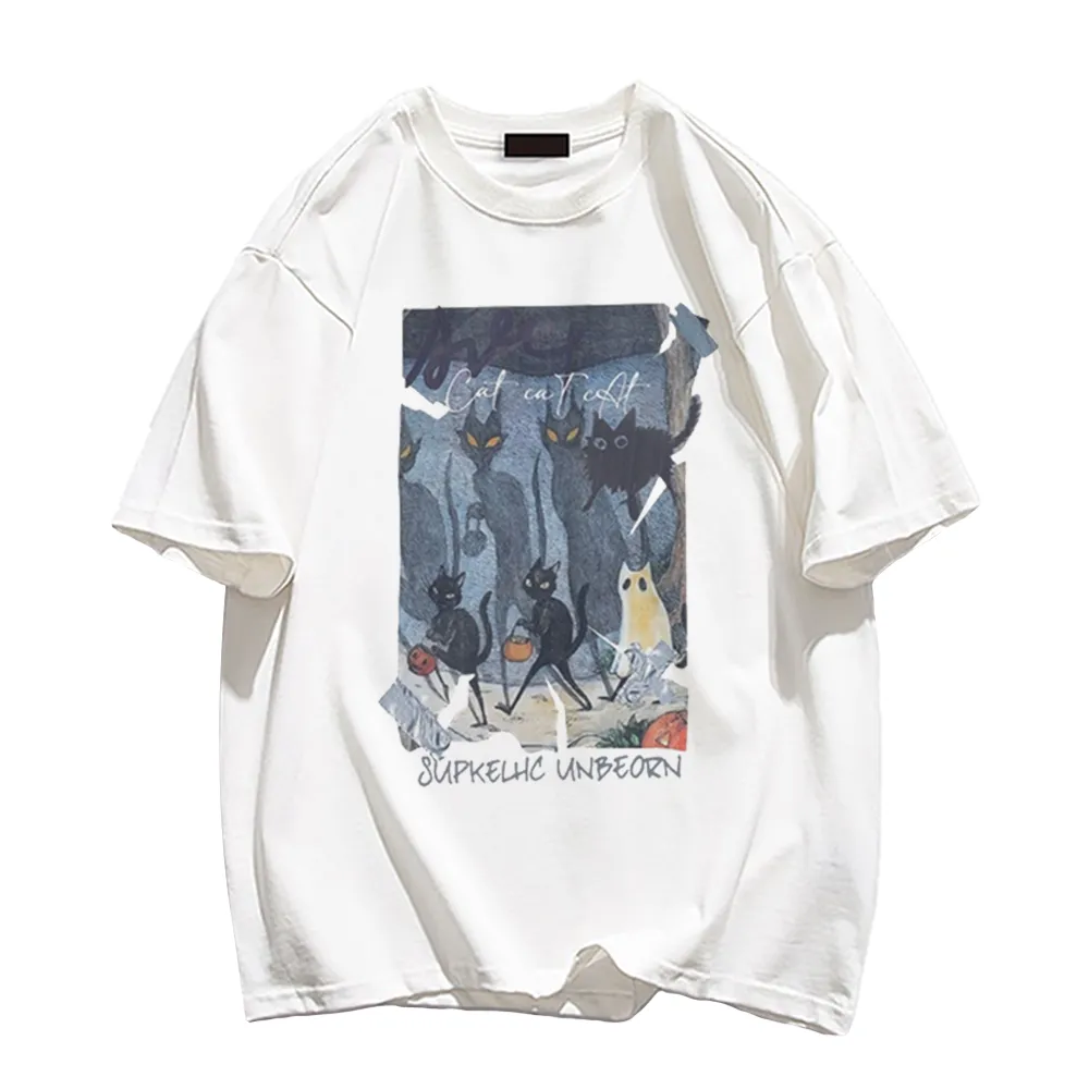 High Street Cat Shadow Ghost T-Shirt