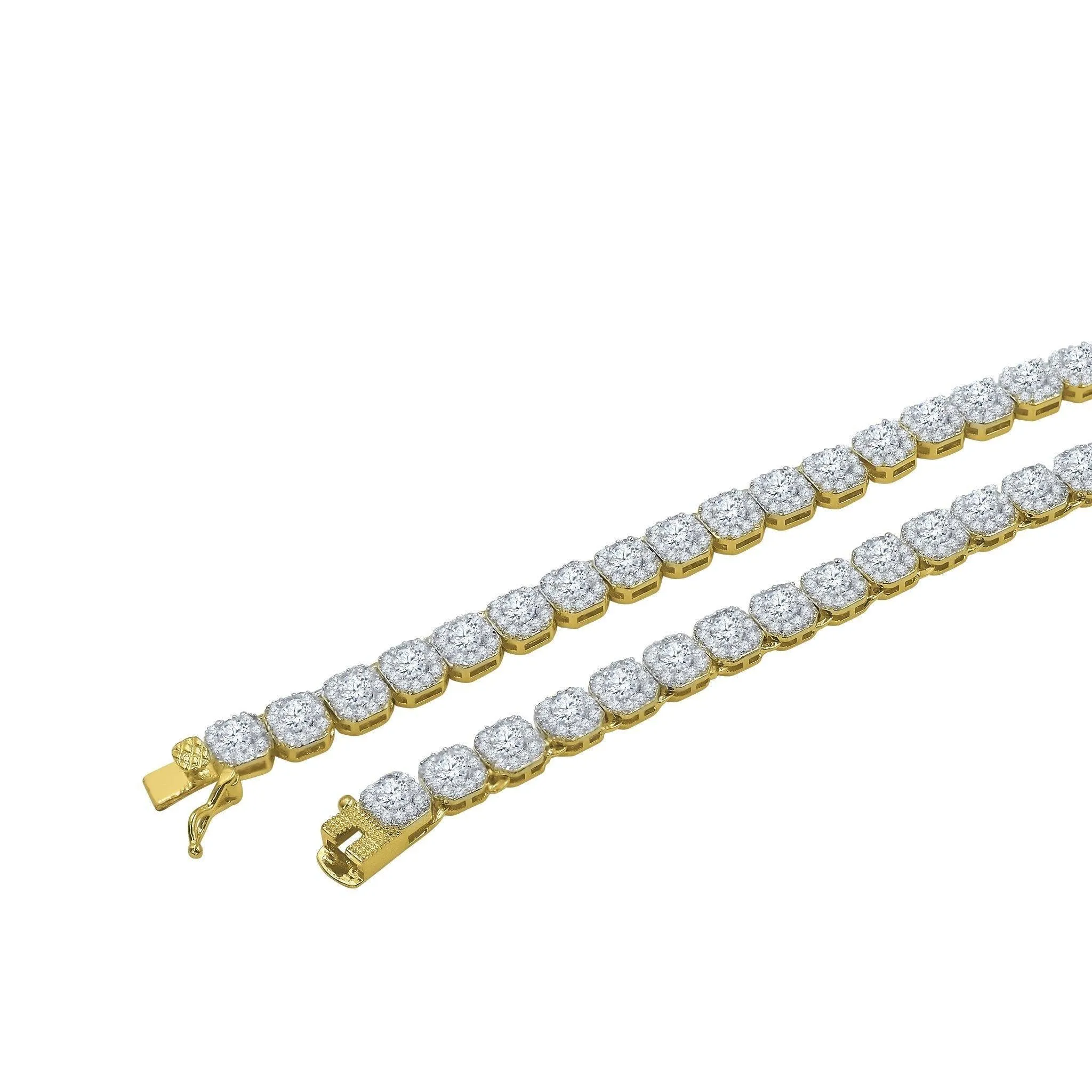 ICECUBE 5 MM 925 SILVER SQUARE TENNIS CHAIN | BMW9213572