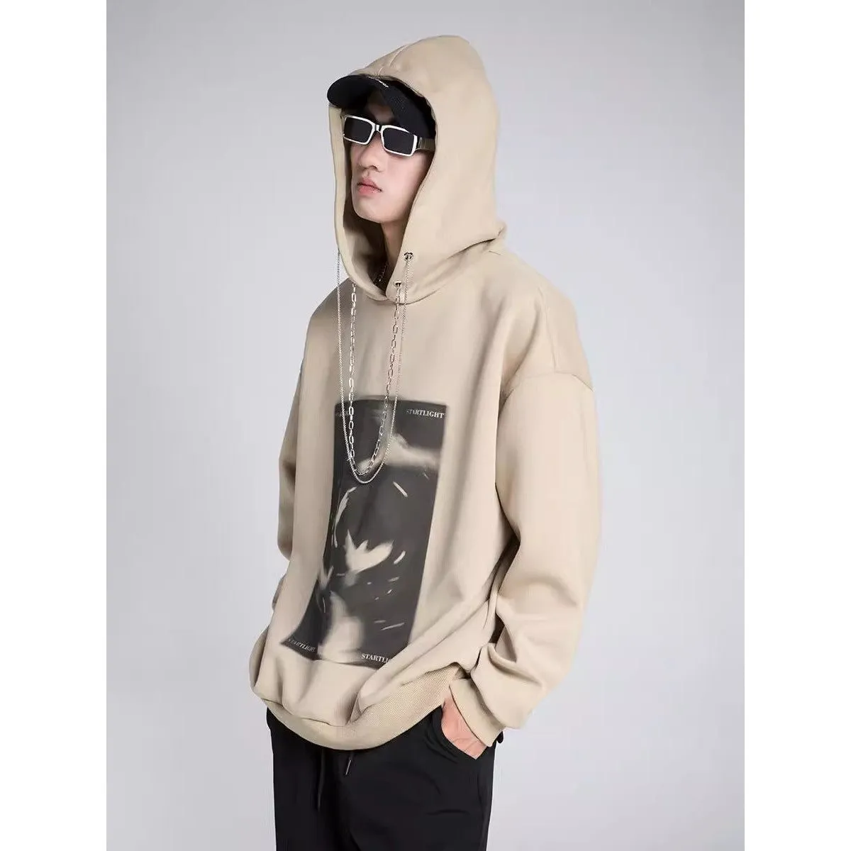 INSTOCK - New Men's Fashion Brand Sweater Hooded