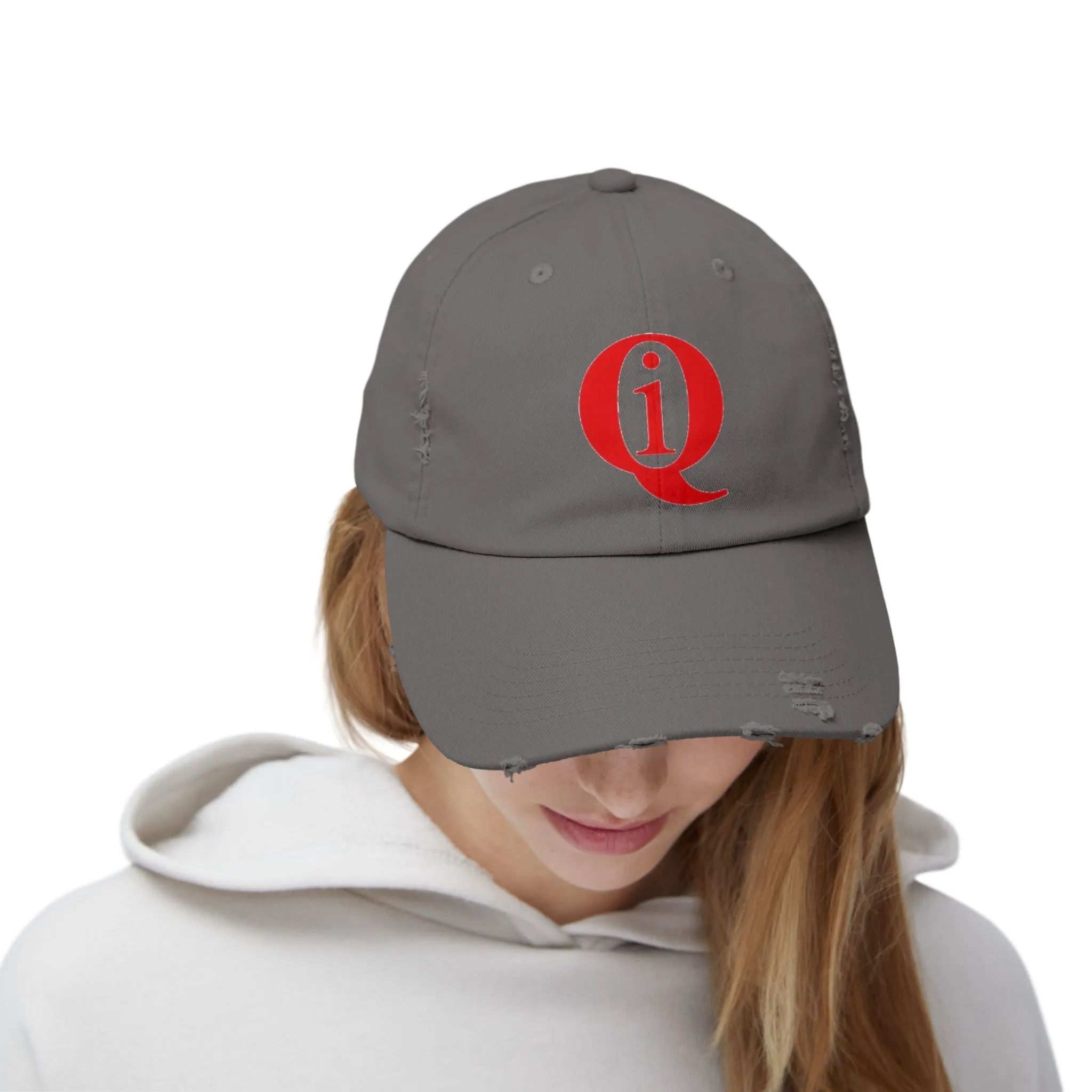 IQ Fashion | Unisex Distressed Cap