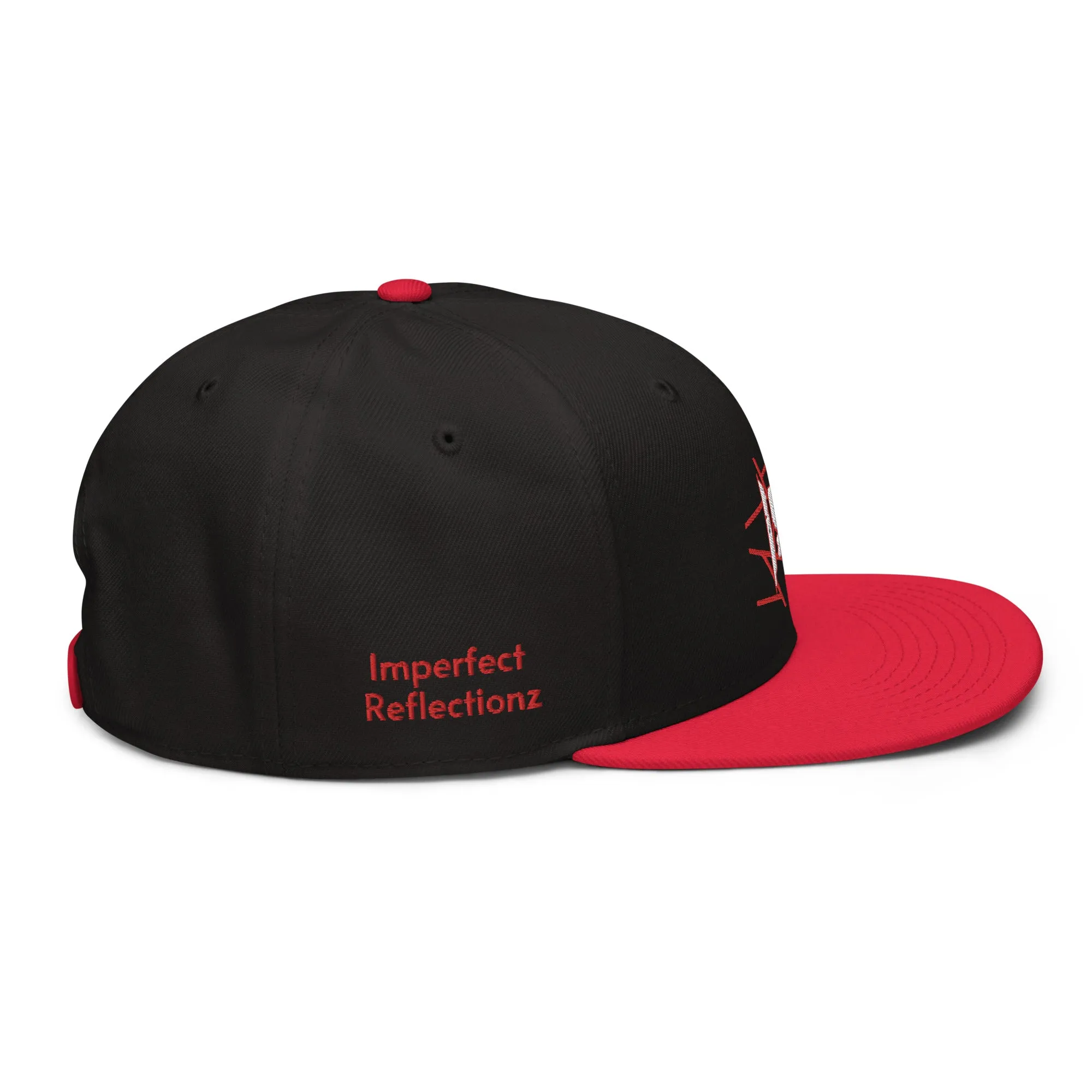 IR Snapback Hat Black/Red