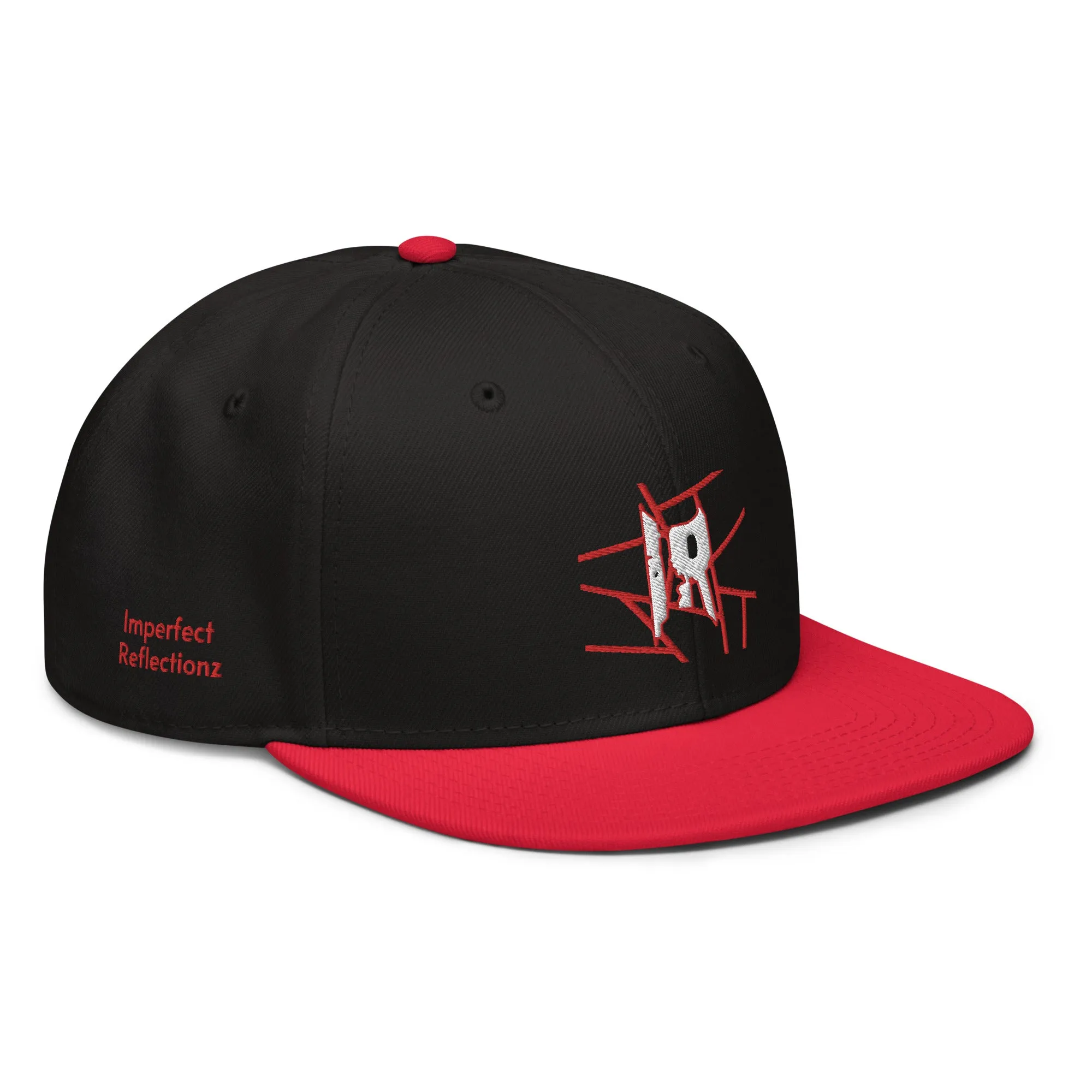 IR Snapback Hat Black/Red