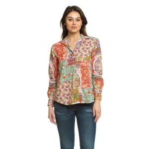 Iris Tapestry Top
