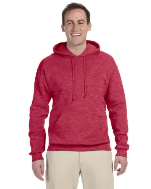 Jerzees 50/50 Hooded Sweatshirt | Vintage Hth Red