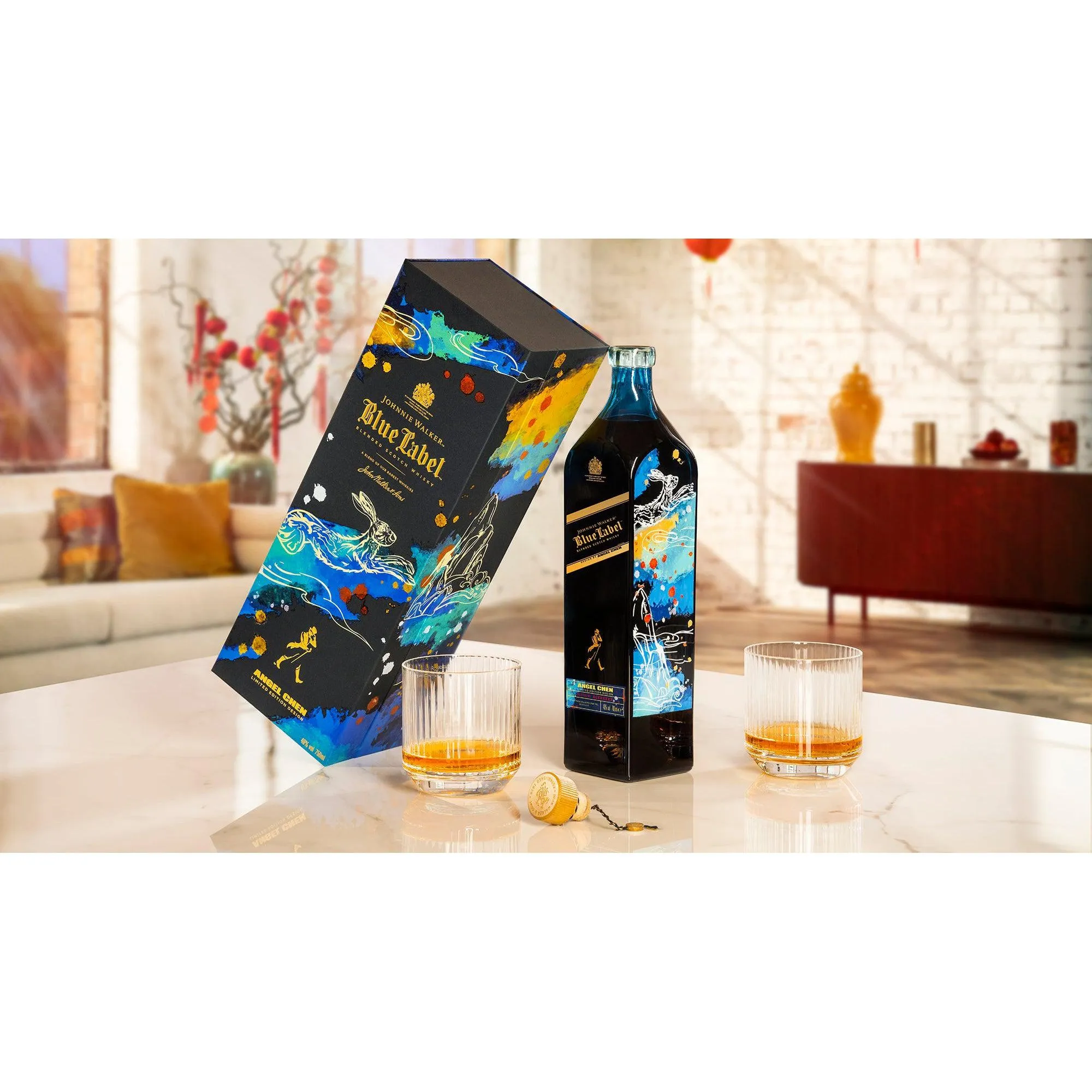 Johnnie Walker Blue Year Of The Rabbit Limited Edition Whisky 1L
