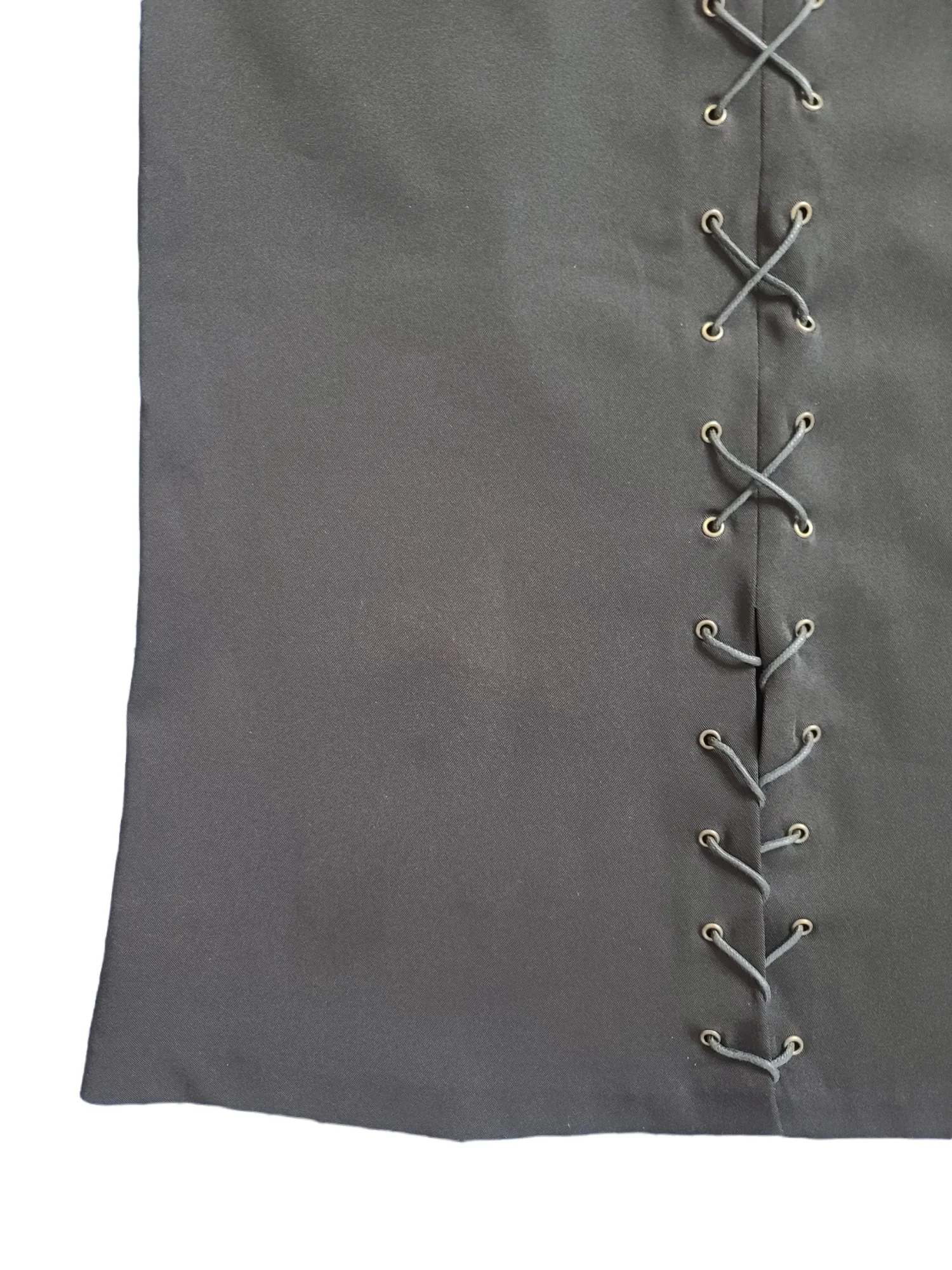 Jupe lacets gothic y2k