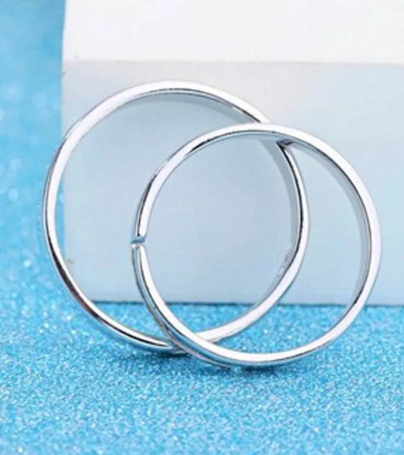 Karatcart Elegant Couple Heartbeat Adjustable Band Ring for Men and Women