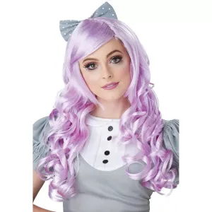 Lavender Cosplay Doll Adult Wig