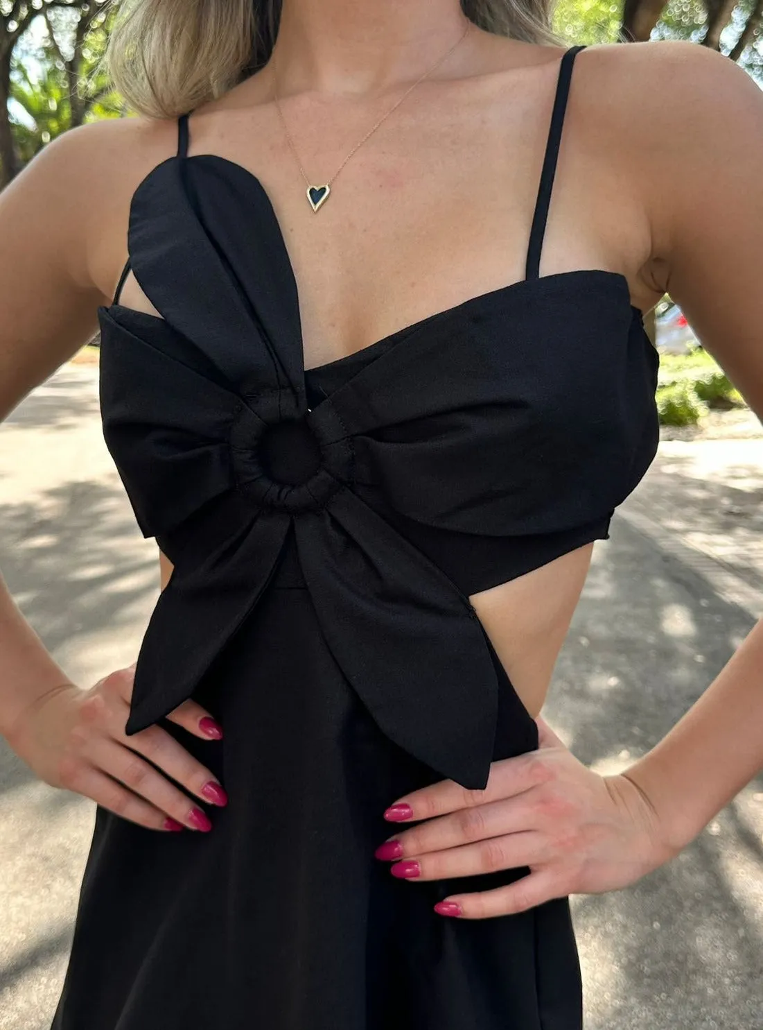 Lia Black Dress