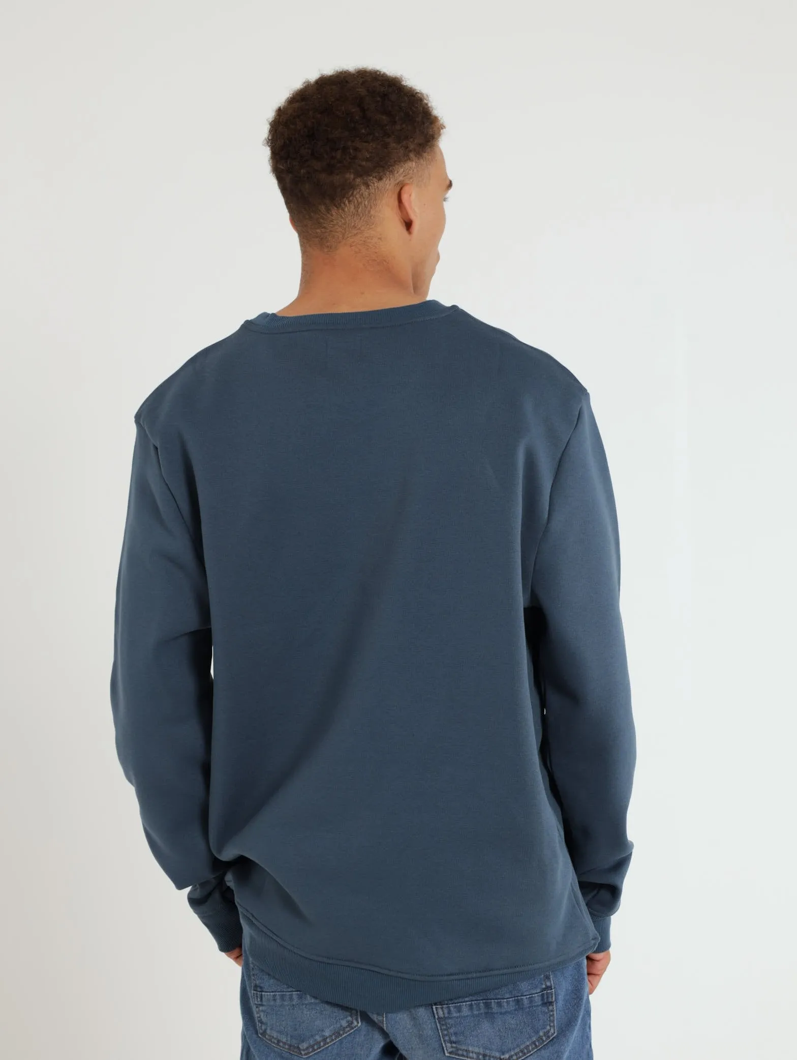Limited Edition Crew Sweatshirt - Smokey Blue