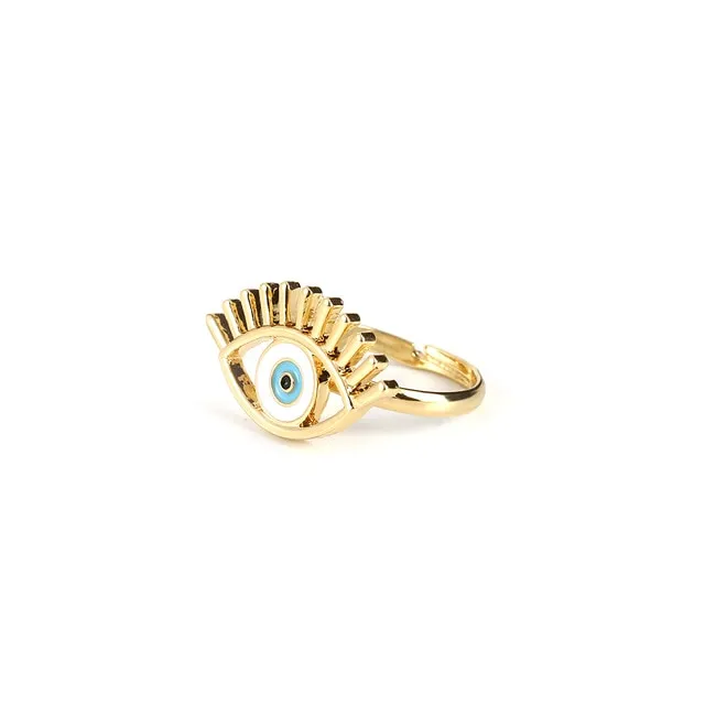 Limited Time-limited Greek-Turkish Evil Eye Rings