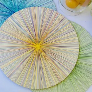 Lines Placemat Fall Multi Set of 4