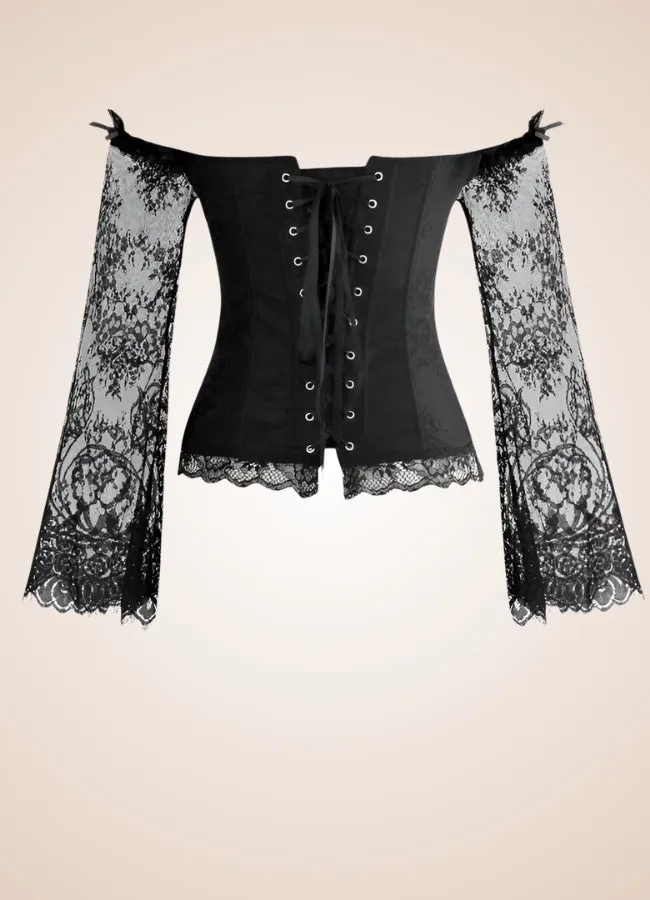 Long Sleeve Steampunk Bustier