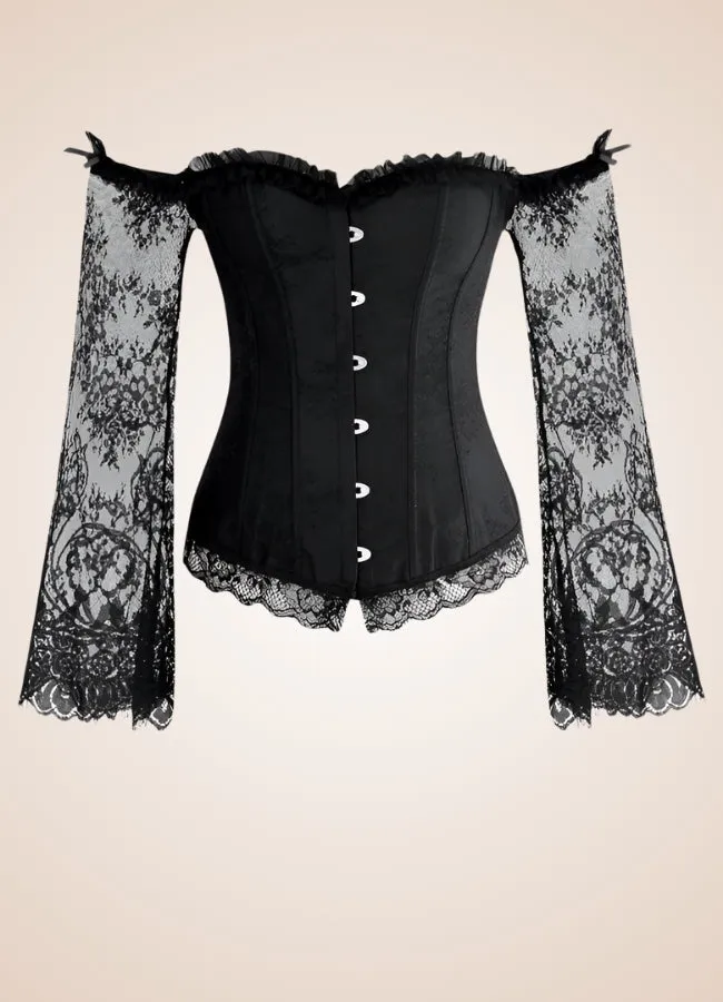 Long Sleeve Steampunk Bustier