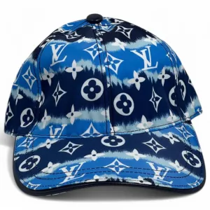 Louis Vuitton Tie-Dye Monogram Cap – Blue Limited Edition
